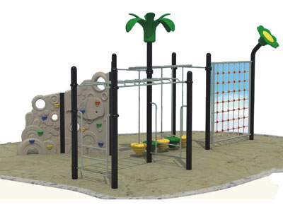 Fabulous Kids Backyard Climbing with Monkey Bar LP-029